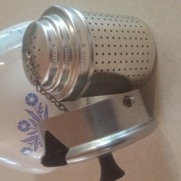 Corning Ware Cornflower Tea Kettle Coffee Pot. - Picture 4 of 8